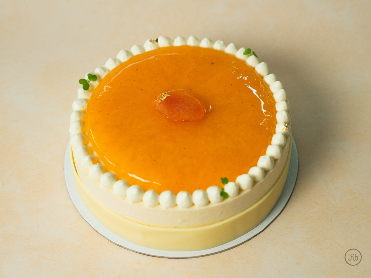 Vanilla Apricot Entremet