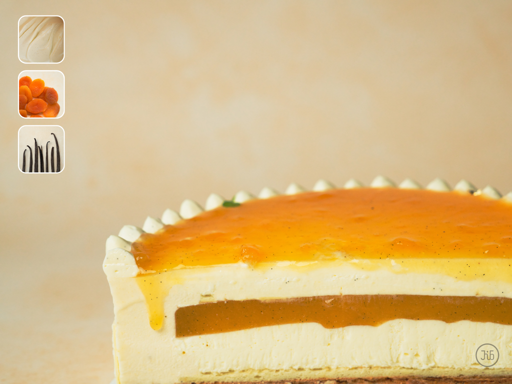 Vanilla Apricot Entremet