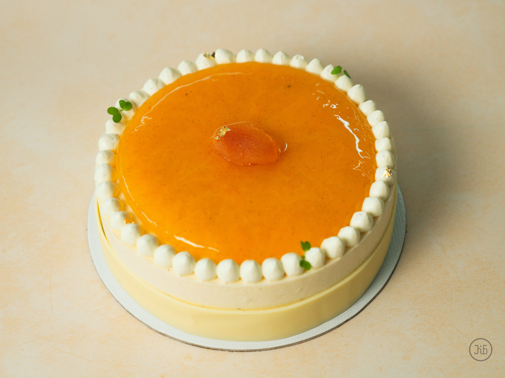 Vanilla Apricot Entremet