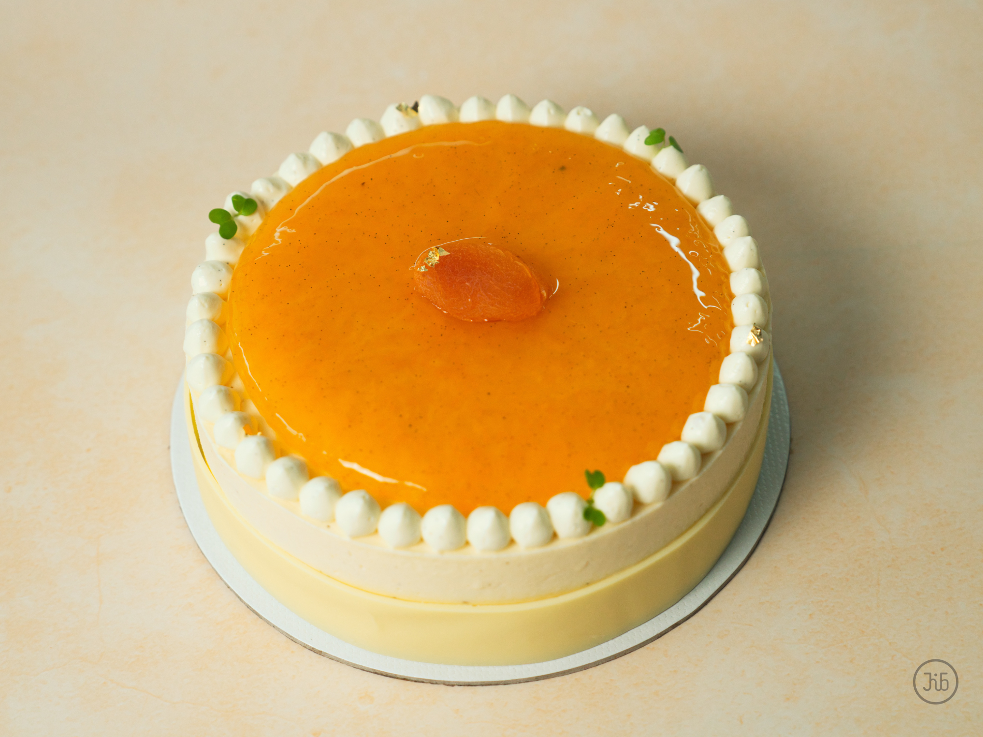 Vanilla Apricot Entremet